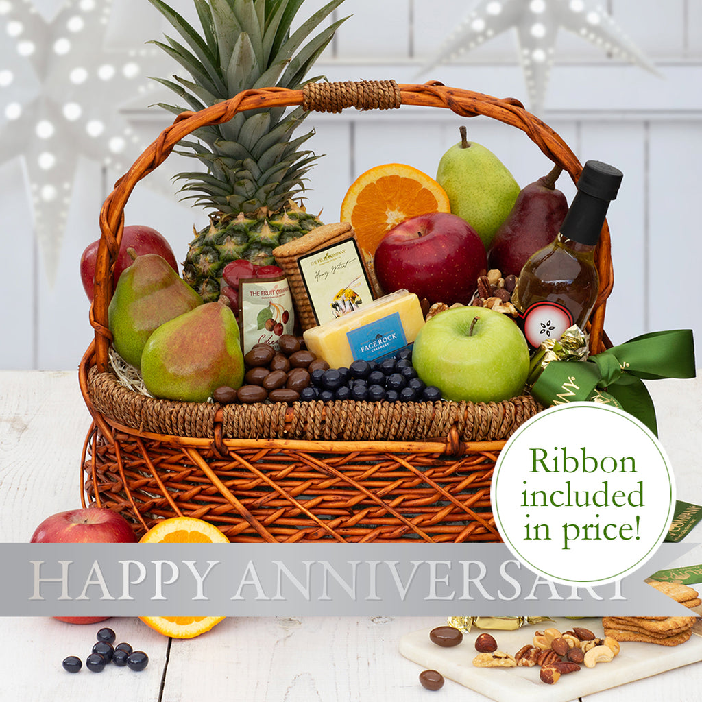 Gourmet Anniversary Fruit Basket