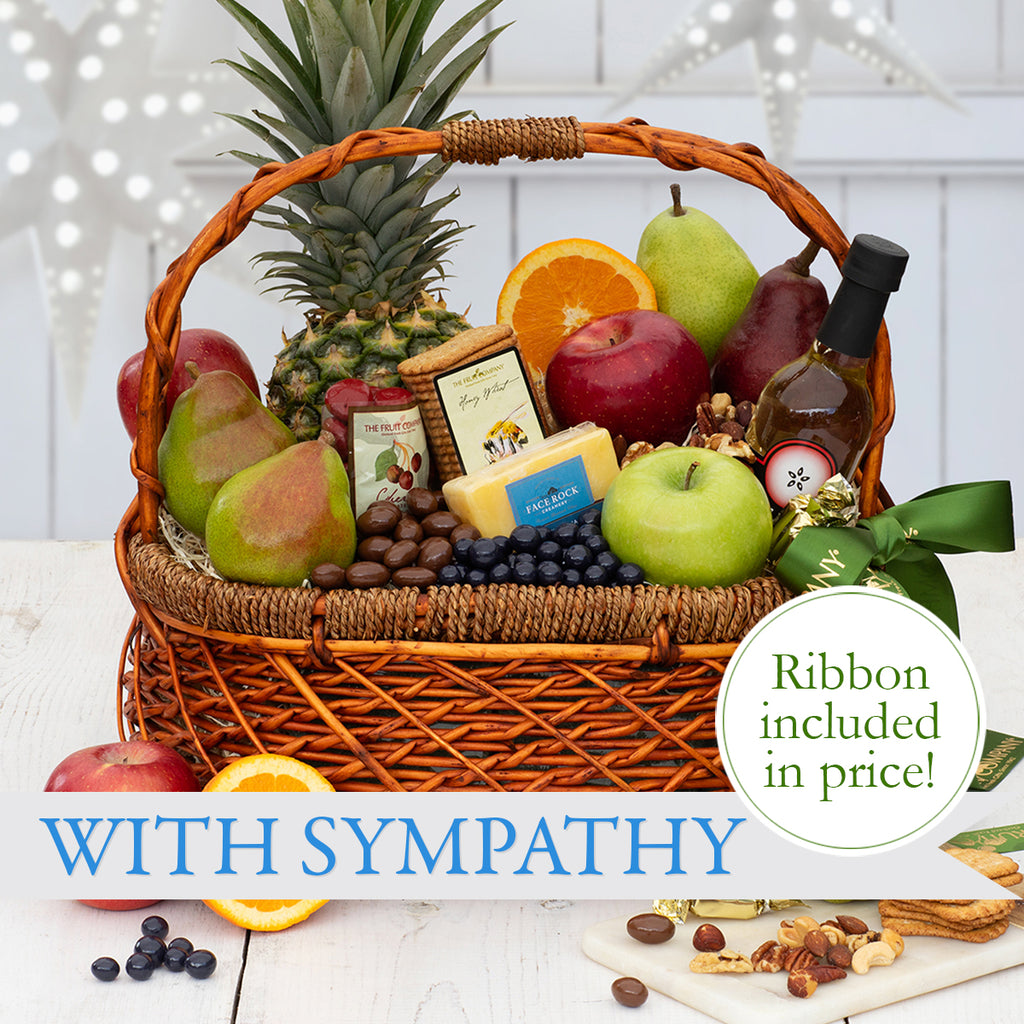 Heartfelt Condolence Fruit Basket