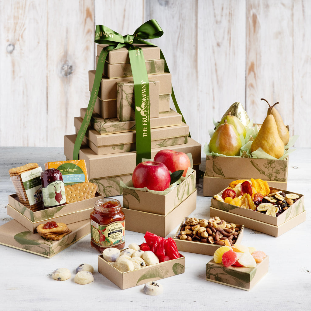 Sweet and Savory Gift Tower